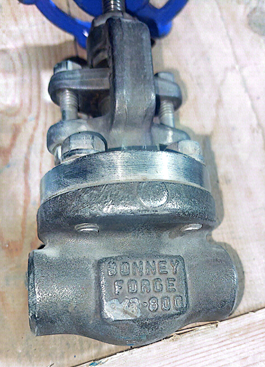 شیر بشقابی ( Globe Valve) ایتالیا - سایز " 3/8 کلاس فشاری #800 جنس 304L